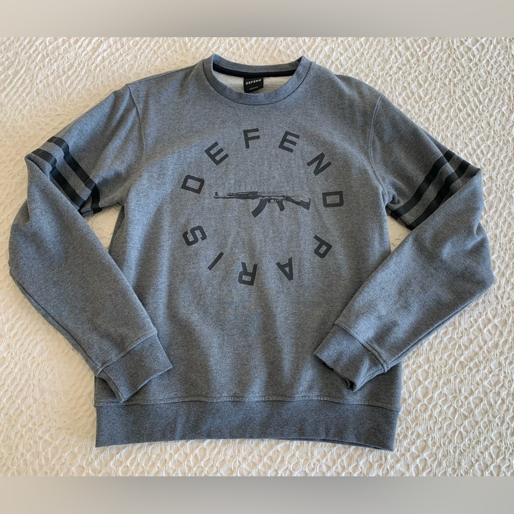 Gray Crewneck Sweater